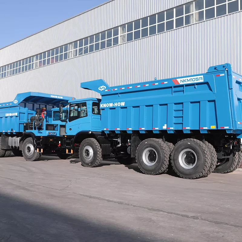 NKM105H 105 tons grade 520HP diesel mining dump truck equip FASTGEAR Mechanical automatic transmission 8DS260/MT