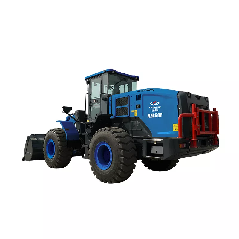 NZE60F rated loading 6 ton 350kwh (316kwh optional) heavy duty mining charging electric wheel loader