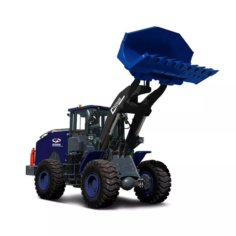 NZE60F rated loading 6 ton 350kwh (316kwh optional) heavy duty mining charging electric wheel loader